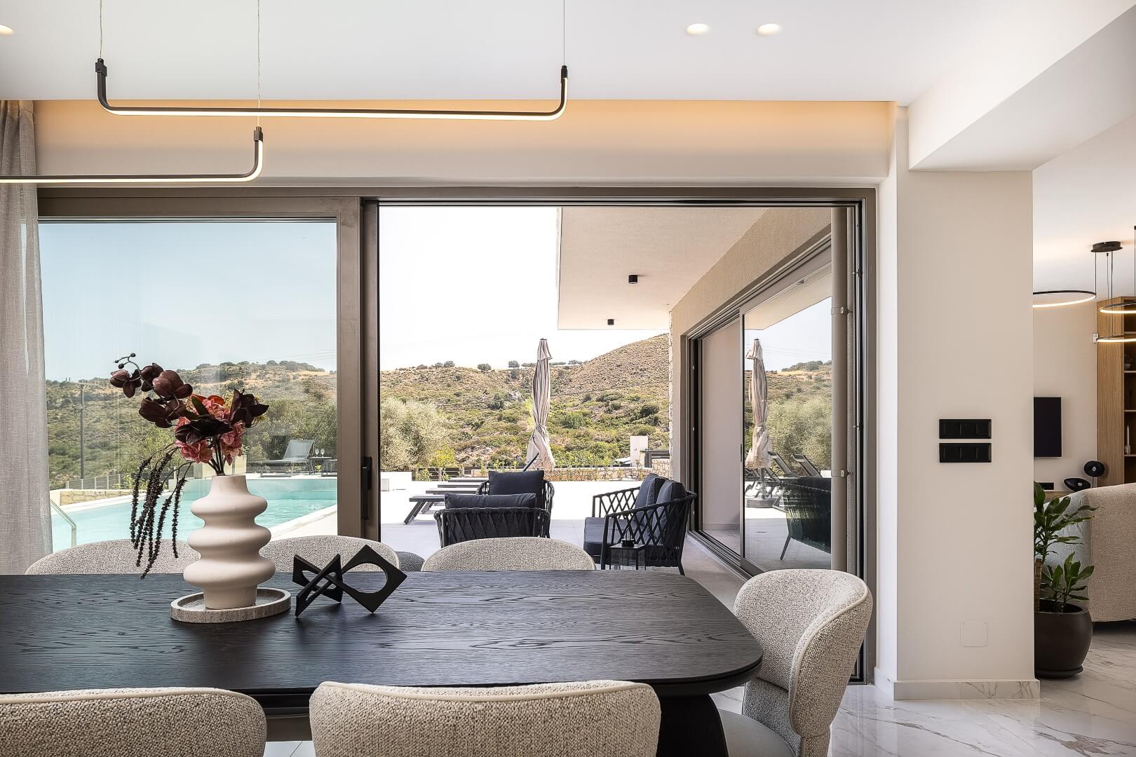 Casa Atena interior with Mediterranean style