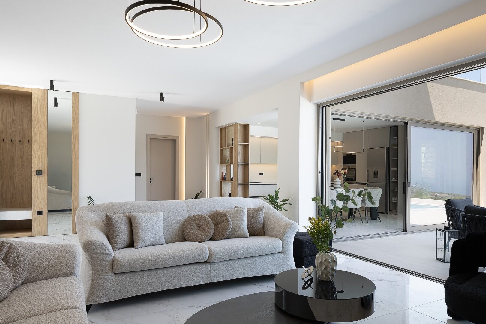 Casa Atena bright indoor living space