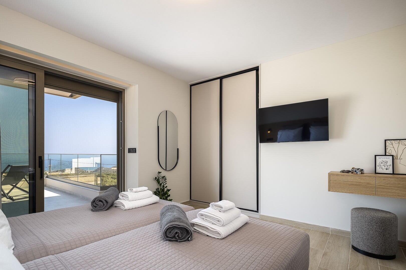 Casa Atena bright and airy bedroom